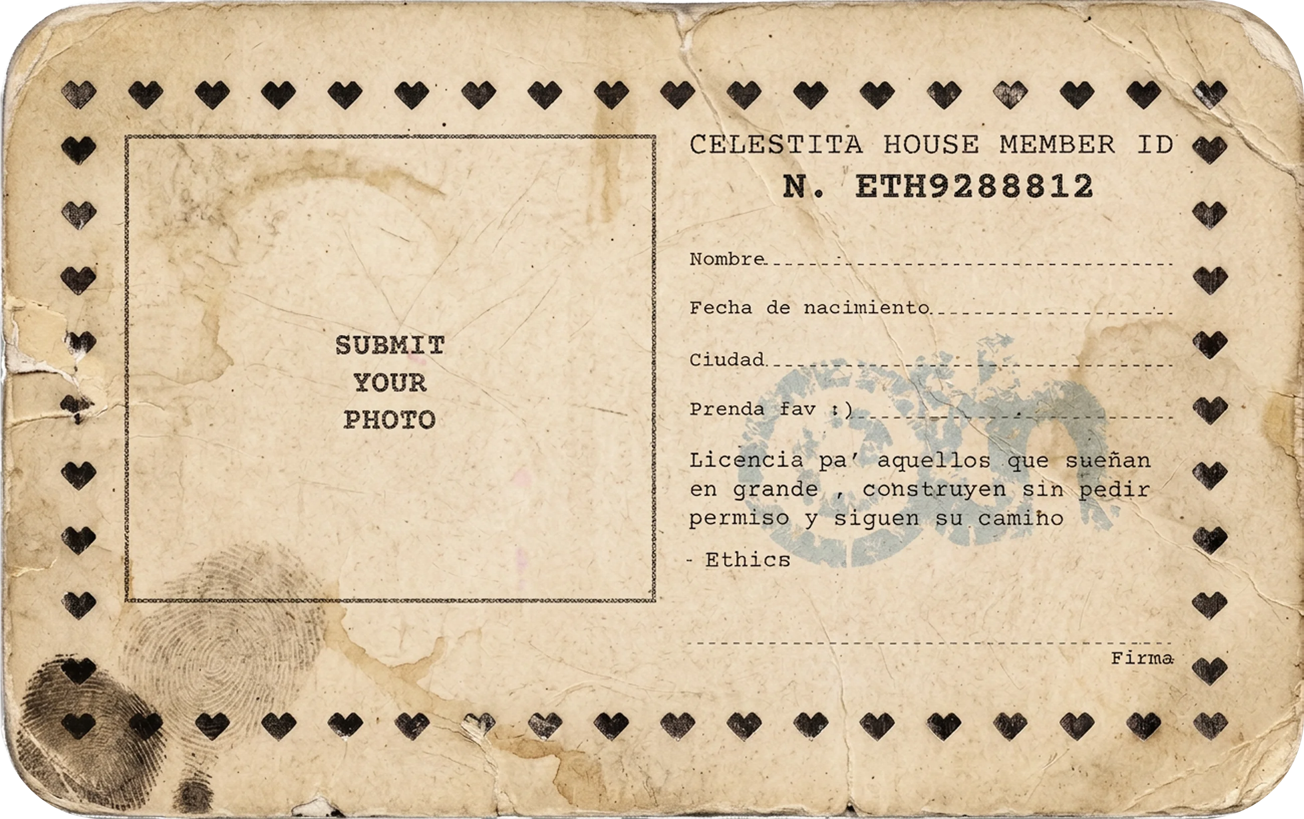 Credencial Celestita House